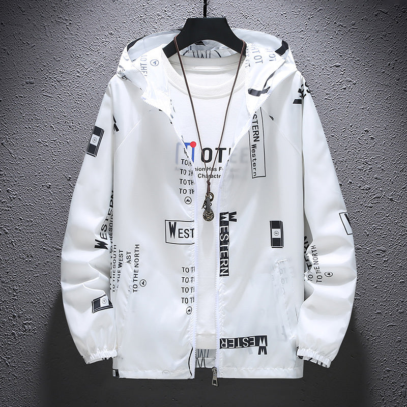 Men's Summer Ice Silk Sun Protection Coat Windbreaker