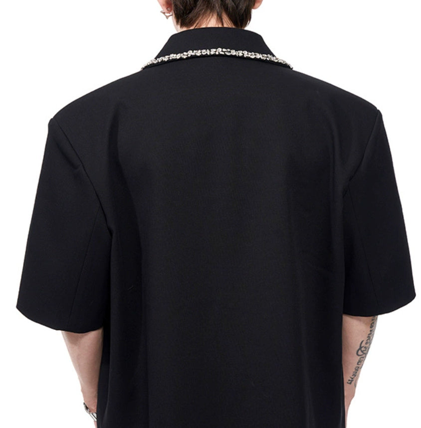 Short Suit Coat Men's Summer New High Sense
