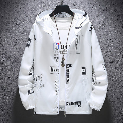 Men's Summer Ice Silk Sun Protection Coat Windbreaker